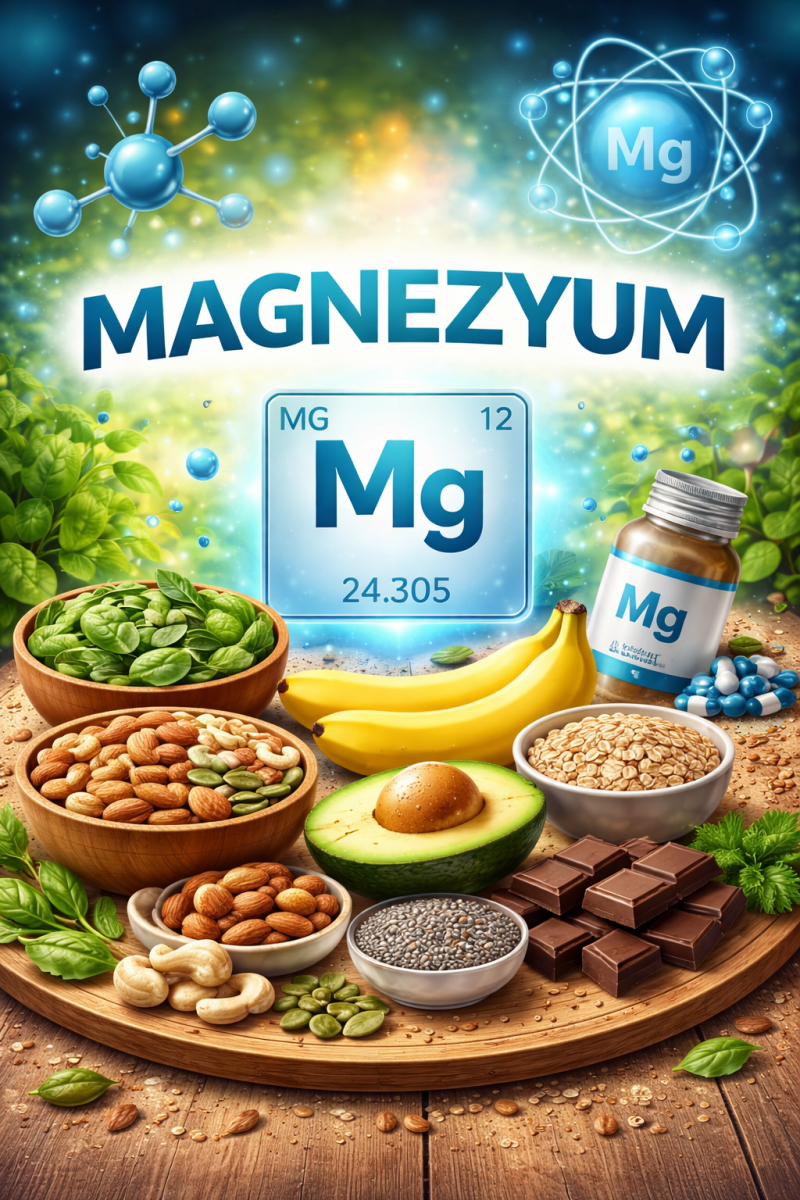 magnezyum- gevşemenin anahtarı